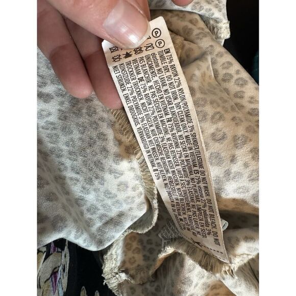 Forever 21‎ Cheetah Print Dress Y2K Baddie Babydoll Empire Waist McBling Chic S - Picture 5 of 7